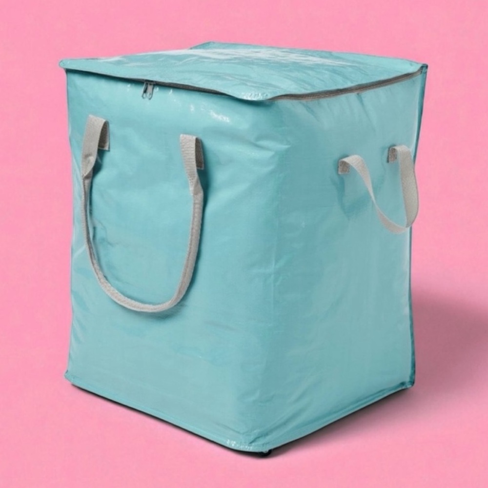 NWT Brightroom Spaceship Gray Storage Bag With Wheels - Picture 4 of 4